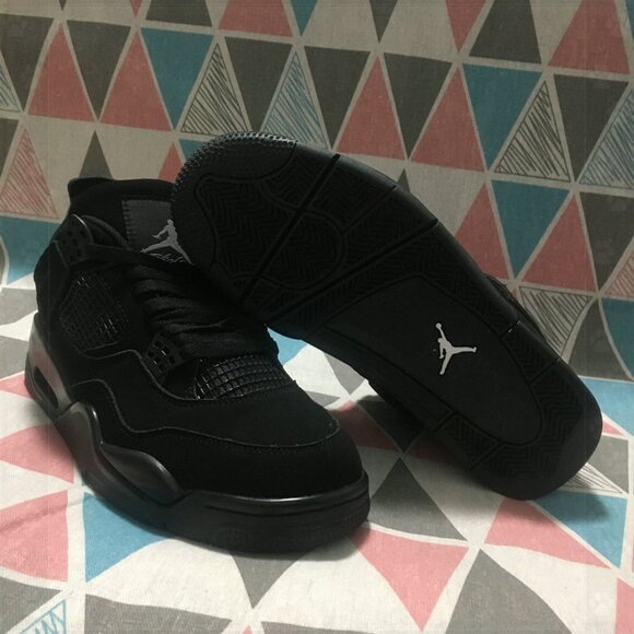 Black cat air Jordan 4 retro - Picture 5 of 5